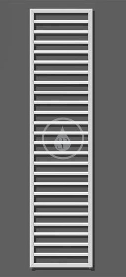 Zehnder Subway - Kúpeľňový radiátor 1837x450 mm, rovný, stredové pripojenie 50 mm, biely lak