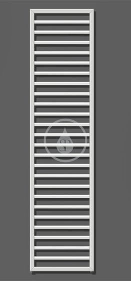 Zehnder Subway - Kúpeľňový radiátor 1837x450 mm, rovný, stredové pripojenie 50 mm, nehrdzavejúca oceľ