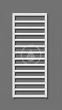 Zehnder Subway - Kúpeľňový radiátor 973x600 mm, rovný, stredové pripojenie 50 mm, nehrdzavejúca oceľ
