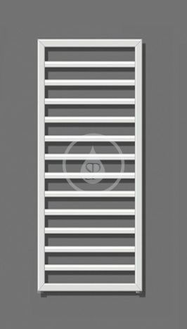 Zehnder Subway - Kúpeľňový radiátor 973x600 mm, rovný, stredové pripojenie 50 mm, nehrdzavejúca oceľ